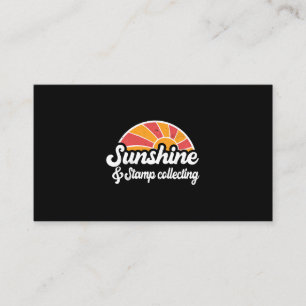 Sunshine and Frimärke som samlar in manar women su Visitkort
