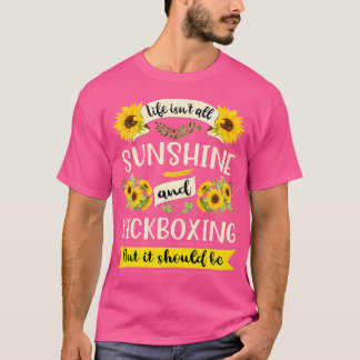 Sunshine and Kickboxing funny Female Sparka Boxer T Shirt