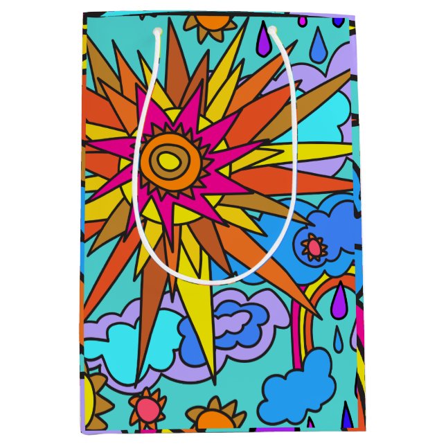 Sunshine and Rainbows Gift Bag (Framsidan)