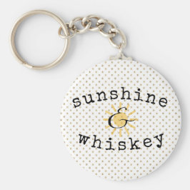 Sunshine and whiskey nyckelring