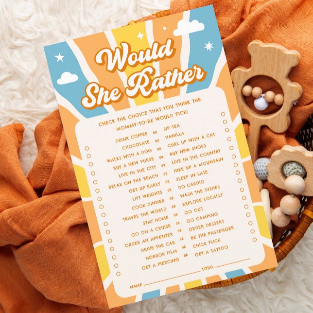 Sunshine Baby Shower, skulle hon hellre spela (Skapare uppladdad)
