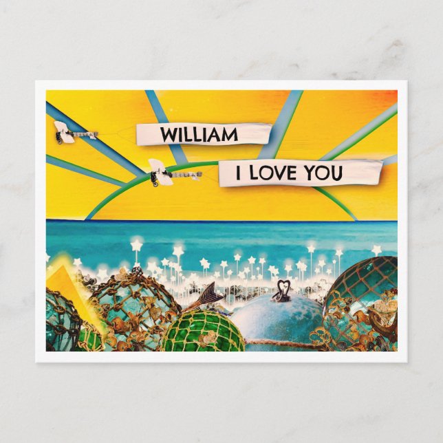 SUNSHINE BANNER VYKORT (Framsida)