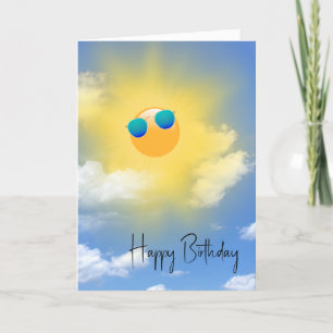 Sunshine Birthday Kort