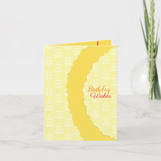 Sunshine Birthday Kort