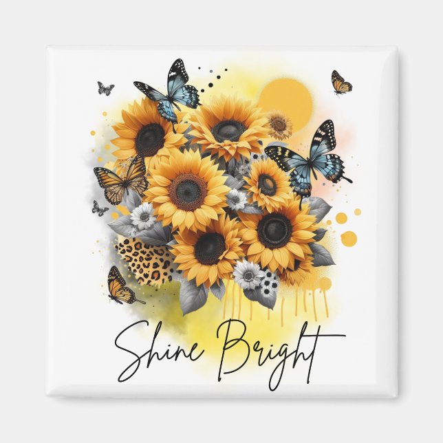 Sunshine Bloom Magnet (Framsidan)