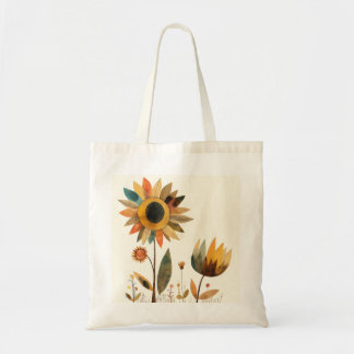 Sunshine Bloom Tote Tygkasse