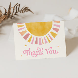 Sunshine Boho Retro - tackkort