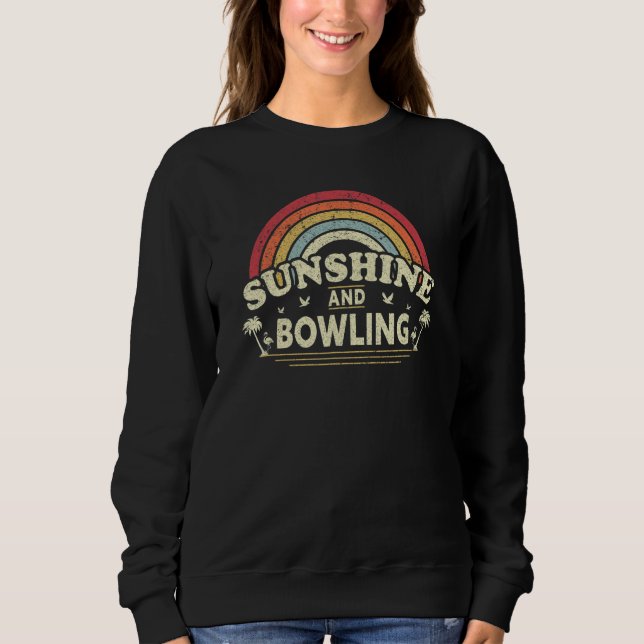 Sunshine, Bowling Shirt för manar eller Women. Ret T (Framsida)