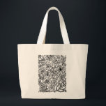 Sunshine Bra Times Flower Illustrated Tote Jumbo Tygkasse<br><div class="desc">Fantastiska blommigtar illustrerade med den handskrivna texten "solljus och bra". Lägg till din anpassning för att göra den unik!</div>