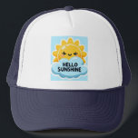 sunshine cap keps<br><div class="desc">Bring the sunshine wherever you go with our Sunshine Cap — the ultimate blend of comfort, chill vibes, and golden-day energy. Whether you're beach-bound, city cruising, or just soaking up good vibes, this cap keeps your style sunny and your head cool. ☀️ Embroidered "Sunshine" design – simple, bold, and uplifting...</div>