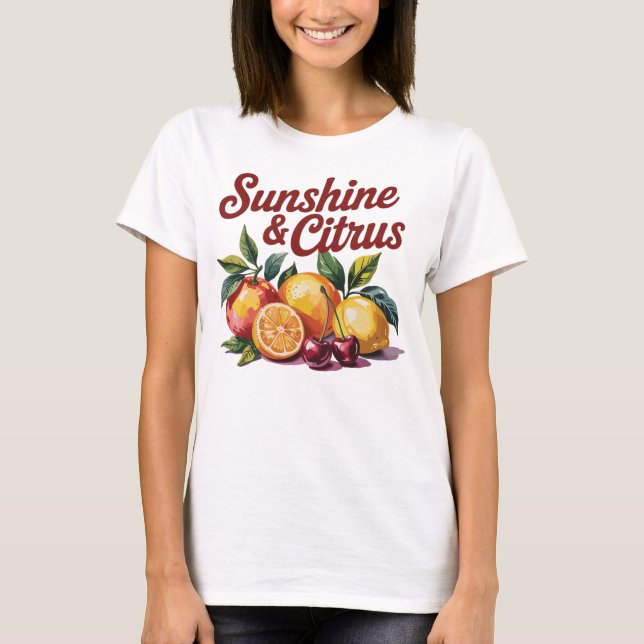 Sunshine & Citrus Shirt T (Framsida)