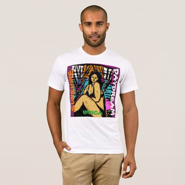 SUNSHINE DAYDREAM INDICA T SHIRT (Hel framsida)