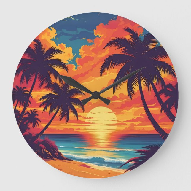 SUNSHINE DESIGN POSTER STOR KLOCKA (Framsida)