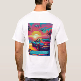 "Sunshine Drive Grafisk T-Shirt" T Shirt
