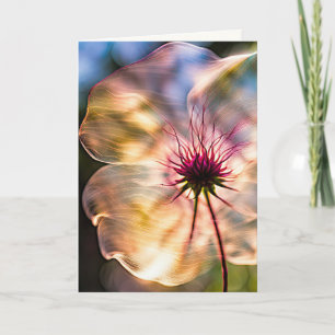 Sunshine Flower for Birthday Kort