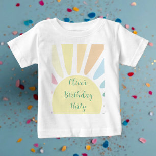 Sunshine Födelsedagsfest Baby T-Shirt