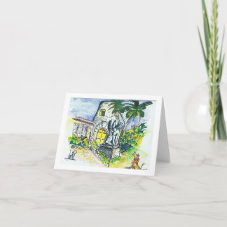 Sunshine Foundation Watercolor Blank Notecard Kort