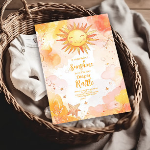 Sunshine Gender Neutral Boho Sol Diapper Raffle Tilläggskort