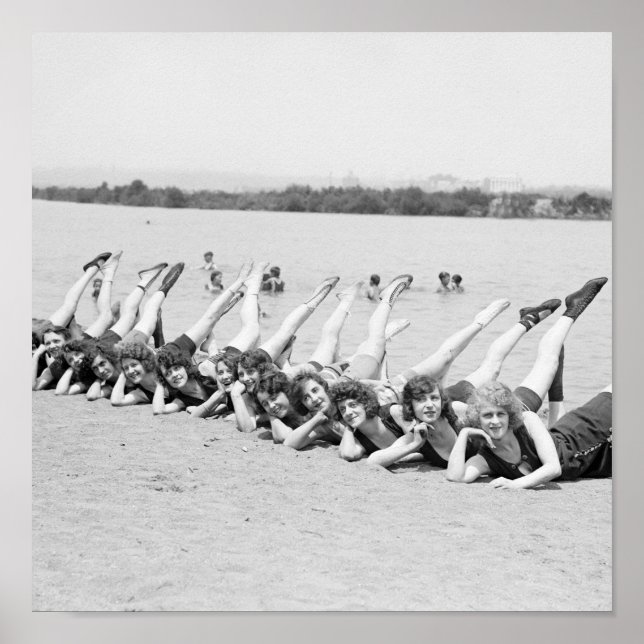 Sunshine Girls, 1923 Poster (Framsidan)