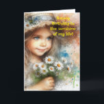 SUNSHINE GRANDDAUGHTER BIRTHDAY CARD TACK KORT<br><div class="desc">Det här är födelsedagskortet till din solskyddsdotter.</div>