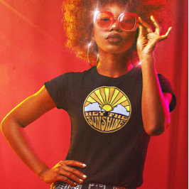 Sunshine Groovy Sunrise T Shirt