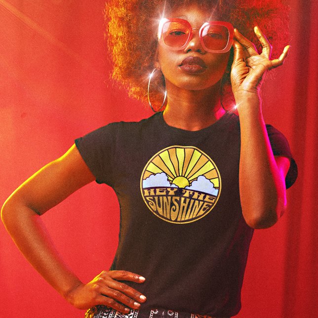 Sunshine Groovy Sunrise T Shirt (Skapare uppladdad)