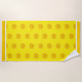 Sunshine Gult Beach Towel