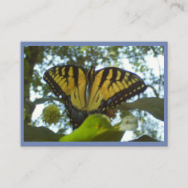 Sunshine Gult Monarch Visitkort