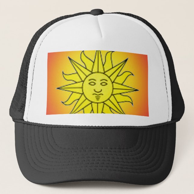 Sunshine Hat Truckerkeps (Framsida)