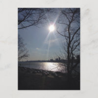 Sunshine Hudson River Riverside Park New York City