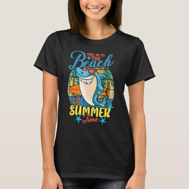 Sunshine Hurricanes Beacher Krokodiler Florida T Shirt (Framsida)