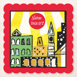 SUNSHINE I STADEN UNDERLÄGG PAPPER