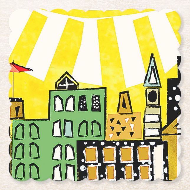 SUNSHINE I STADEN UNDERLÄGG PAPPER (Framsida)