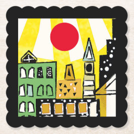 SUNSHINE I STADEN UNDERLÄGG PAPPER