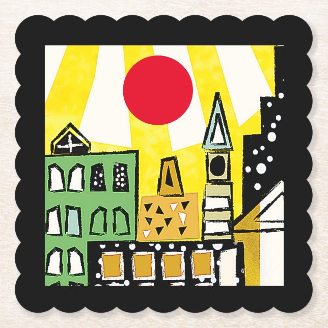 SUNSHINE I STADEN UNDERLÄGG PAPPER (Framsida)