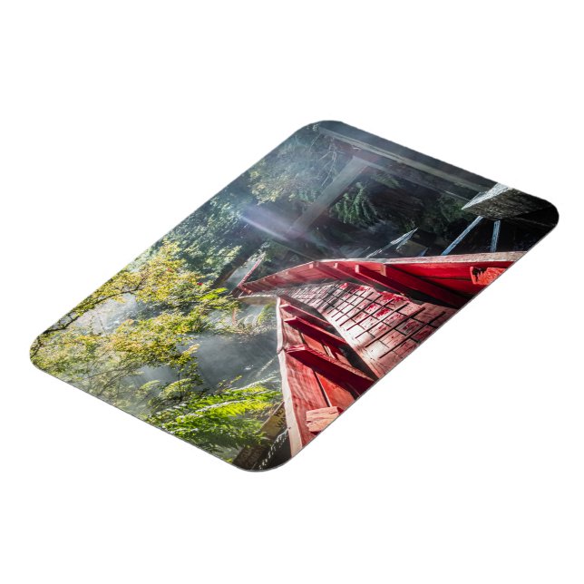 Sunshine in the Termas Geometricas, Conaripe, Chil Magnet (Vänstra Sidan)