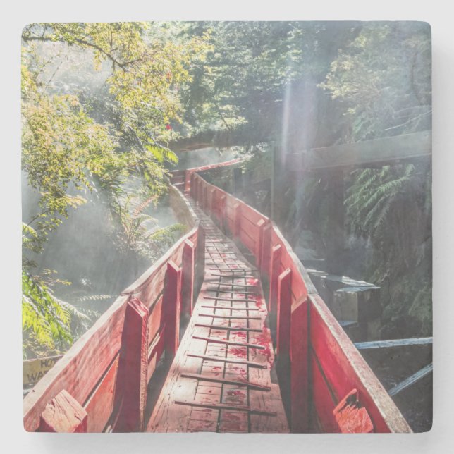 Sunshine in the Termas Geometricas, Conaripe, Chil Stenunderlägg (Framsidan)