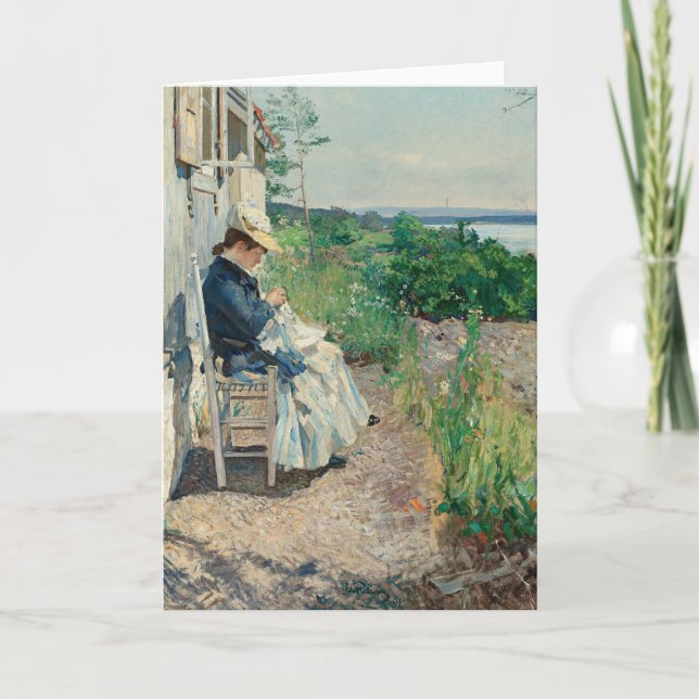 Sunshine, Kalvøya | Eilif Peterssen Kort (Framsida)