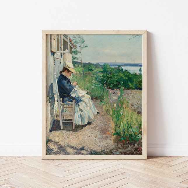 Sunshine, Kalvøya | Eilif Peterssen Poster (Skapare uppladdad)