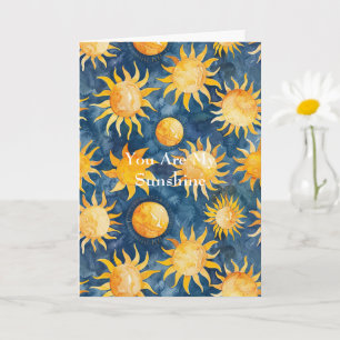 Sunshine Kärlek Kort