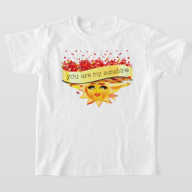 SUNSHINE KISSES T SHIRT (Laydown)