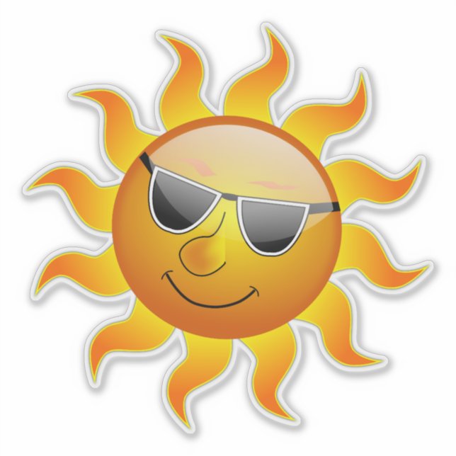 Sunshine Klistermärken (Framsida)