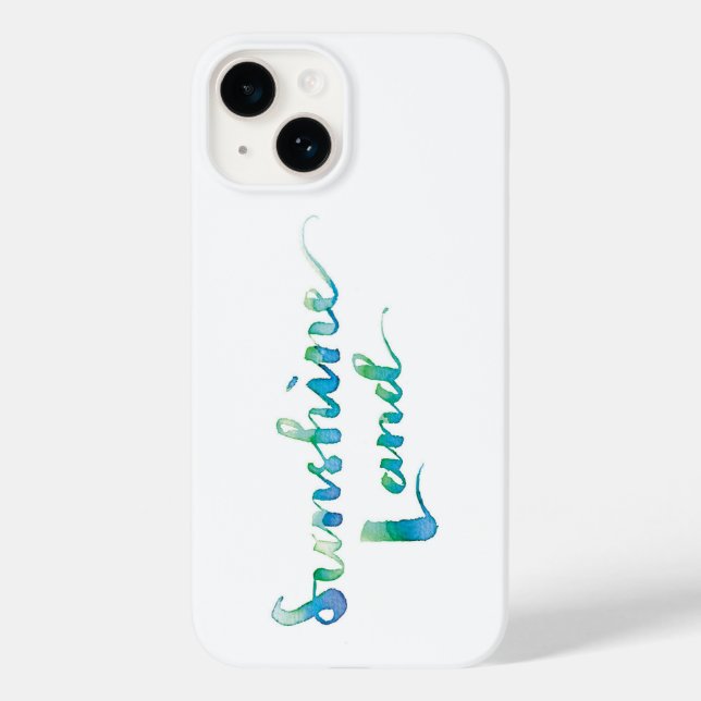 Sunshine Lane iphone case (Baksida)