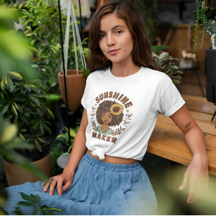 Sunshine Maker boho stil T Shirt