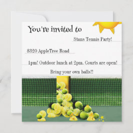 SUNSHINE MATCH-inbjudan Inbjudningar