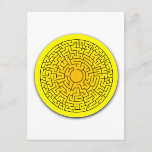 Sunshine Maze Vykort