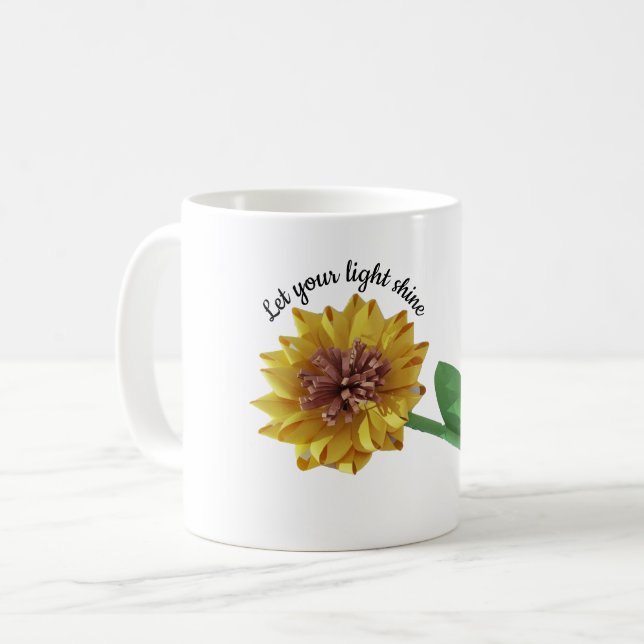 Sunshine mug christian kaffemugg (Framsida vänster)