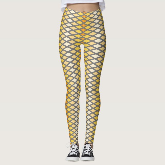 Sunshine Ombre Diamond Leggings (Framsida)