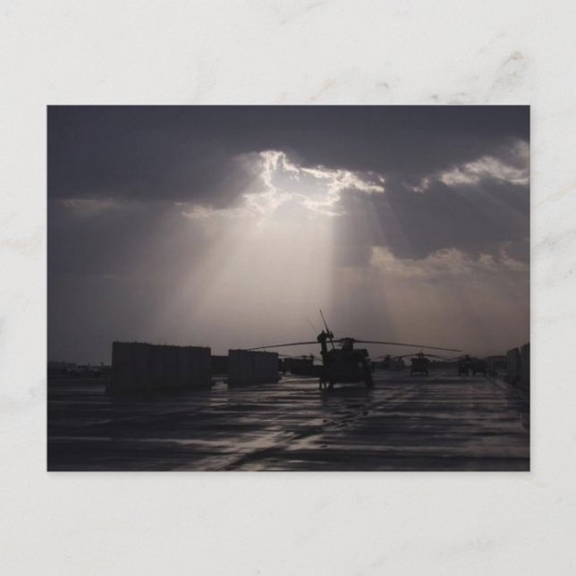 Sunshine over Baghdad Vykort (Framsida)