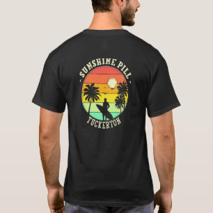 Sunshine Pill Tuckerton Summer New jersey Tropical T Shirt
